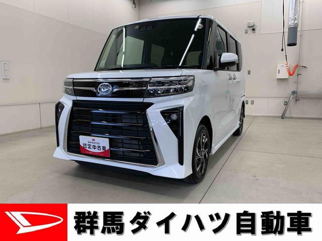 タント カスタムＸ　２ＷＤ　キーフリー　電動パーキングブレーキ　運転席助手席シートヒーター　リヤ両側自動スライドドア