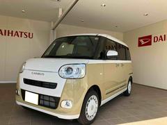 ダイハツ　ムーヴキャンバス　ストライプスＧ　パノラマモニター　電動パーキングブレーキ　両側電動スライドドア