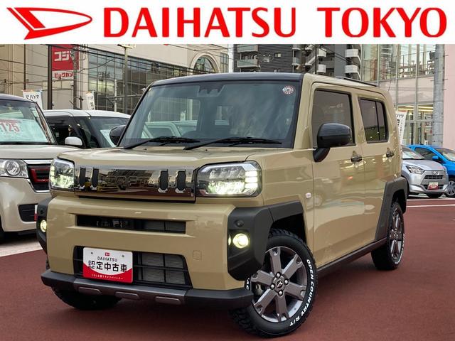 タフト(ダイハツ) Ｇターボ　ダーククロムベンチャー　オープンカントリーＲ／Ｔ　クルーズコントロール・パノラマカメラ・シ 中古車画像