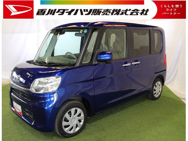 ダイハツ タント Ｘ　ＳＡＩＩＩ　７インチナビ　バックカメラ　両側パワースライドドア　運転席シートヒーター　プッシュボタンスタート　オートライト　電動格納ミラー　レンタカー