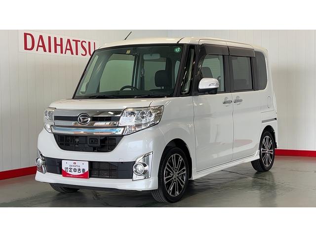 ダイハツ タント カスタムＲＳ　ＳＡ　純正８インチナビ　ドラレコ