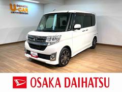 ダイハツ　タント　カスタムＲＳ　ＳＡ　純正８インチナビ　バックカメラ