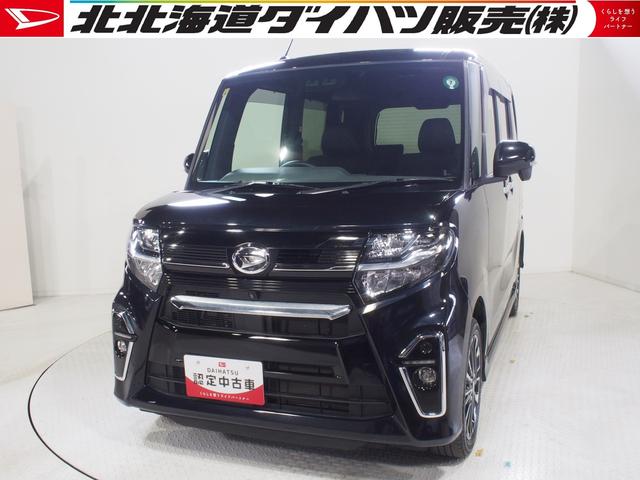 カスタムＲＳセレクション　４ＷＤ　スマートアシスト　ターボエンジン　両側パワースライドドア　オーディオレス　ＬＥＤヘッドライト　オートライト　オートエアコン　前後コーナーセンサー　運転席助手席シートヒーター　後席テーブル