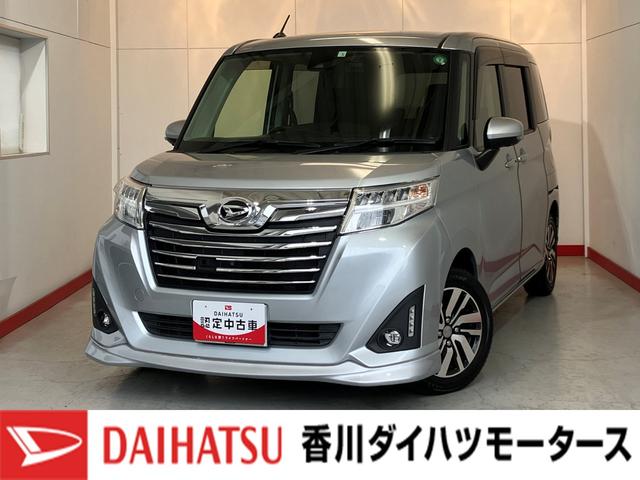 カスタムＧ　ＳＡＩＩ　社外ナビ　パノラマモニター　社外ＥＴＣ　純正ドライブレコーダー　運転席・助手席シートヒーター　純正１４インチアルミホイール　両側パワースライドドア　スマートキー　ＬＥＤヘッドランプ　オートライト