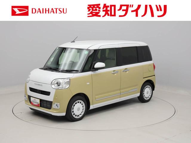 ダイハツ ムーヴキャンバス ストライプスＧターボ　両側電動スライドドア　スマートキー　シートヒーター