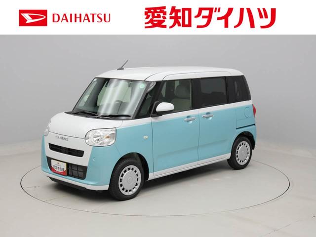ダイハツ ムーヴキャンバス ストライプスＸ　両側パワースライドドア　プッシュボタンスタート　電子カードキー
