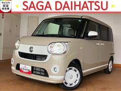 ダイハツ　ムーヴキャンバス　ＧホワイトアクセントＶＳ　ＳＡＩＩＩ　両側電動スライドドア　プッシュボタンスタート