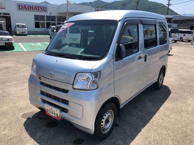 ハイゼットカーゴ ＤＸ　４ＷＤ　走行距離３４２９３ｋｍ　４ＷＤ　車検整備付き　スマートアシスト　マニュアルエアコン　キーレスエントリー　ＡＭ／ＦＭラジオ　スチールホイール　ＥＴＣ（1枚目）