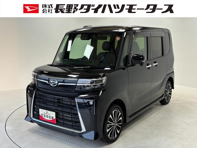 タント(ダイハツ) カスタムＲＳ　カーナビ　全方位カメラ　ドラレコ　シートヒーター　オートライト　オートエアコン　ターボエンジン　両側電動スライドドア　ＬＥＤヘッドランプ　ＬＥＤフォグランプ　４ＷＤ 中古車画像