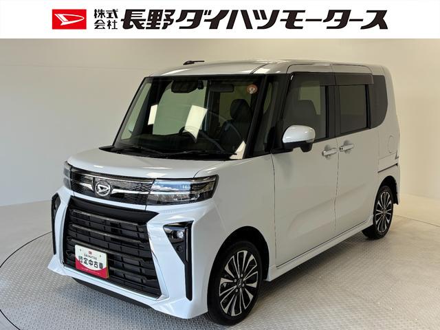 タント(ダイハツ) カスタムＲＳ　カーナビ　全方位カメラ　ドラレコ　シートヒーター　両側電動スライドドア　ターボエンジン　オートライト　オートエアコン　ＬＥＤヘッドランプ　ＬＥＤフォグランプ　４ＷＤ 中古車画像
