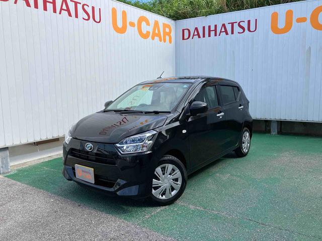 沖縄の中古車 ダイハツ ミライース 支払総額 109.9万円 リ済込 2023(令和5)年 0.9万km ブラックマイカＭ