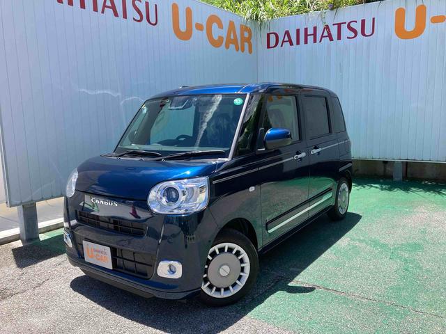 ムーヴキャンバス(ダイハツ) セオリーＧ　オートエアコン　衝突回避支援システム　コーナーセンサー　キーフリーシステム　プッシュボタンスタート　ＬＥＤヘッドランプ 中古車画像