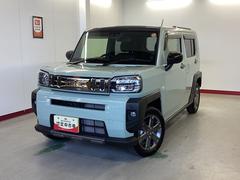 タフト G ダーククロムベンチャー 衝突被害軽減ブレーキ 横滑り防止装置 オートマチックハイビーム アイドリングストップ ステアリングスイッチ オートライト キーフリーシステム オートエアコン マット バイザー 中古車画像