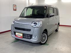 ムーヴキャンバス セオリーG 衝突被害軽減ブレーキ 横滑り防止装置 4WD オートハイビーム アイドリングストップ ステアリングスイッチ オートライト キーフリーシステム オートエアコン パノラマカメラ 中古車画像