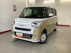 ムーヴキャンバス ストライプスGターボ 衝突被害軽減ブレーキ 横滑り防止装置 4WD オートハイビーム アイドリングストップ ステアリングスイッチ オートライト キーフリーシステム オートエアコン パノラマカメラ 中古車画像