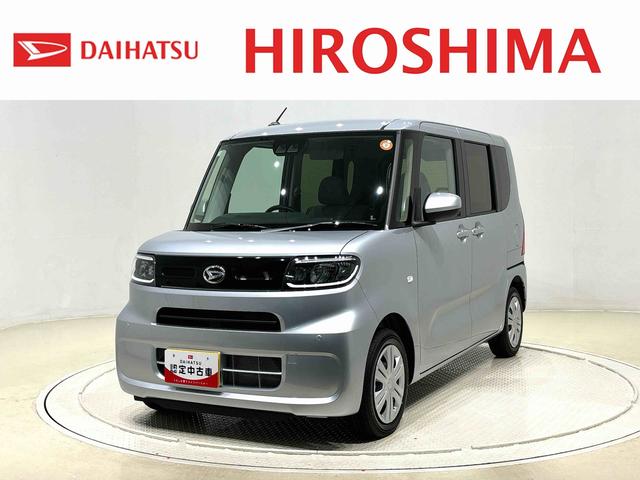タント Ｘ　バックモニター対応カメラ　電動パーキングブレーキ　ＬＥＤオートライト　パワースライドドアウェルカムオープン機能　電動パーキングブレーキ　運転席助手席シートヒーター　　フルホイールキャツプ　キーフリーシステム　　オート電動格納式ドアミラー（1枚目）