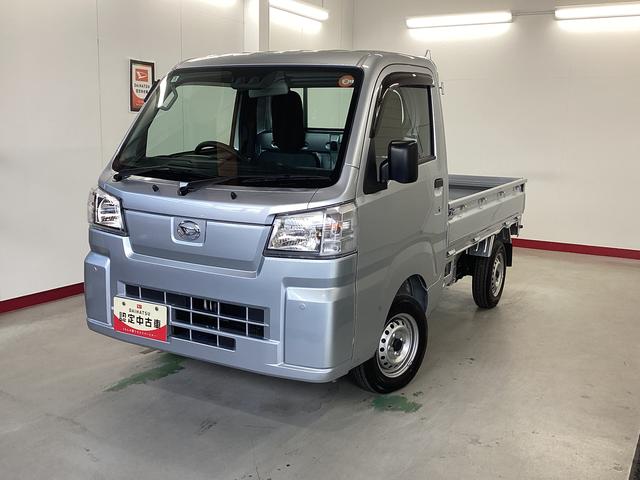 ハイゼットトラック スタンダード　衝突被害軽減ブレーキ　横滑り防止装置　４ＷＤ　ＣＶＴ　エアコン　パワステ　ラジオ　オートハイビーム　アイドリングストップ　オートライト　マット　バイザー（1枚目）