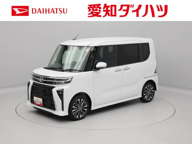 タント カスタムＲＳ　両側電動スライドドア　オーディオレス　バックカメラ　アルミホイール　アイドリングストップ　プッシュスタート　エアバック　ＡＢＳ　ＣＶＴ　キーフリー（1枚目）