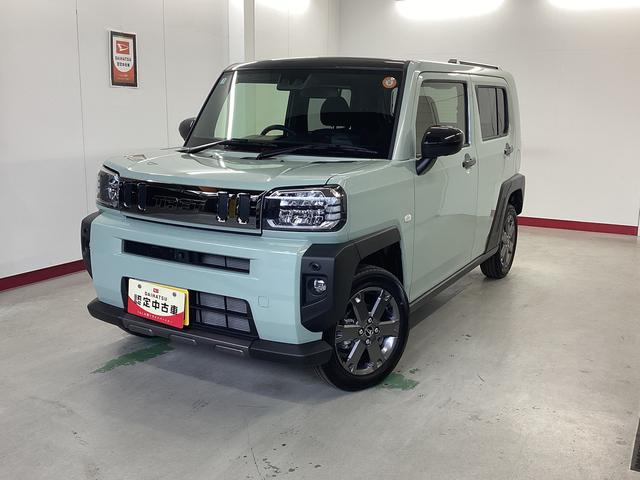 タフト Ｇ　ダーククロムベンチャー　衝突被害軽減ブレーキ　横滑り防止装置　４ＷＤ　オートハイビーム　アイドリングストップ　ステアリングスイッチ　オートライト　キーフリーシステム　オートエアコン　パノラマカメラ（1枚目）