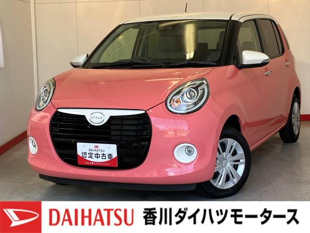 ブーン スタイル　ホワイトリミテッドＳＡＩＩＩ　ナビ／スマアシＩＩＩ　ワンオーナー　純正ナビ　パノラマモニター　ＬＥＤヘッドランプ　オートライト　オートマチックハイビーム　スマアシＩＩＩ　アイドリングストップ　スマートキー　電動格納ミラー　取扱説明書　メンテナンスノート（1枚目）