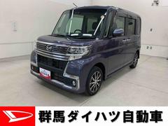 タント カスタムX トップエディションリミテッドSAIII 2WD 純正8インチナビ パノラマモニター ETC 運転席シートヒーター リヤ両側自動スライドドア スマートアシストIII アイドリングストップ プッシュボタンスタート オートライト 中古車画像