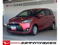 シエンタ G ナビゲーション バックカメラ 両側電動スライドドア ETC車載器 後席モニター 電動格納式ドアミラー パワーウィンドウ アイドリングストップ機能 プッシュスタートスイッチ キーフリーシステム 中古車画像