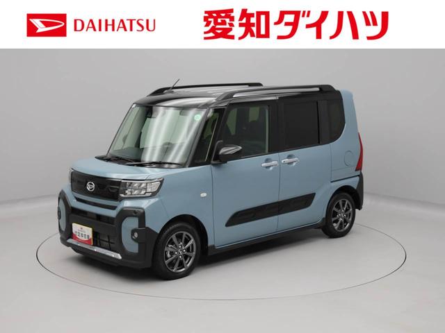 タント ファンクロス　両側電動スライドドア　オーディオレス　アルミホイール　アイドリングストップ　プッシュスタート　エアバック　ＡＢＳ　ＣＶＴ　キーフリー（1枚目）