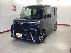 タント カスタムX 衝突被害軽減ブレーキ 横滑り防止装置 オートハイビーム アイドリングストップ ステアリングスイッチ オートライト キーフリーシステム オートエアコン パノラマカメラ 中古車画像