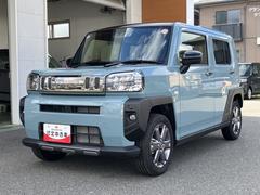 タフト G ダーククロムベンチャー シートヒーター バックカメラ ガラスルーフ 衝突安全ボディ シートヒーター付き 盗難防止システム キーフリー オートライト 誤発進抑制装置 LEDライト レーンキープアシスト リアカメラ 記録簿 アルミ コーナーソナー 禁煙車 中古車画像