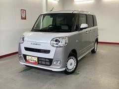 ムーヴキャンバス ストライプスG 衝突被害軽減ブレーキ 横滑り防止装置 4WD オートハイビーム アイドリングストップ ステアリングスイッチ オートライト キーフリーシステム オートエアコン パノラマカメラ 中古車画像
