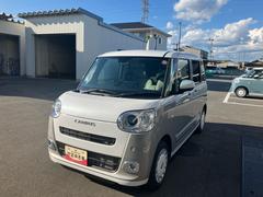 ムーヴキャンバス ストライプスG 2WD CVT 660cc 両側電動スライドドア 衝突被害軽減ブレーキ 横滑り防止装置 ABS アイドリングストップ プッシュボタンスタート オートエアコン 前席シートヒーター 届出済未使用車 中古車画像