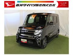タント カスタムRSスタイルセレクション 認定中古車 CVT ナビ バックカメラ  ドライブレコーダー ETC キーフリーシステム 両側パワースライドドア 助手席側ピラーレス ステアリングスイッチ シートヒーター LEDヘッドライト 中古車画像