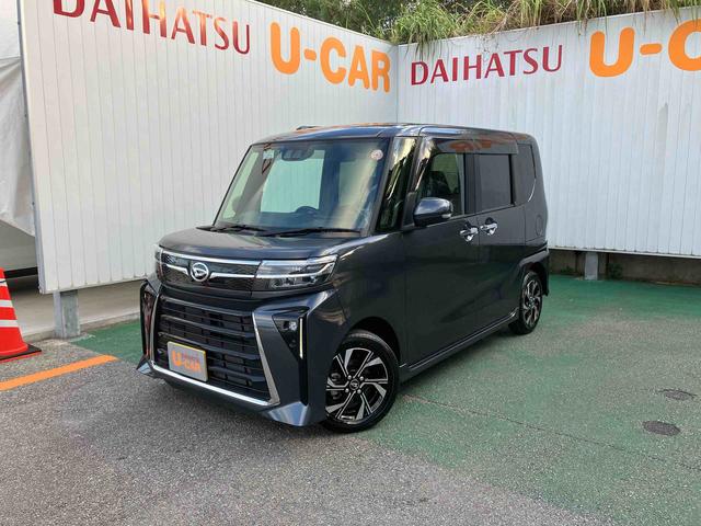 タント(ダイハツ) カスタムＸ　オートエアコン　衝突回避支援システム　コーナーセンサー　キーフリーシステム　プッシュボタンスタート　ＬＥＤヘッドランプ　両側パワースライドドア 中古車画像