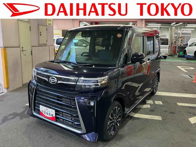 タント カスタムＲＳ　純正ナビ・パノラマカメラ・ドラレコ・ＥＴＣ装備　保証　新車保証・まごころ保証　１年間・走行距離無制限付き（1枚目）