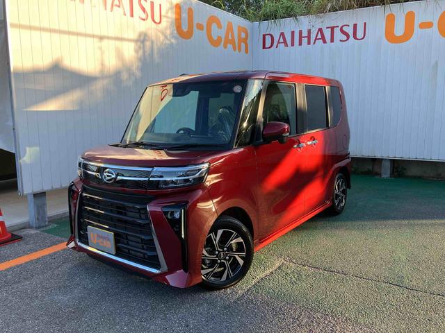 タント(ダイハツ) カスタムＸ　オートエアコン　衝突回避支援システム　コーナーセンサー　キーフリーシステム　プッシュボタンスタート　ＬＥＤヘッドランプ　両側パワースライドドア 中古車画像