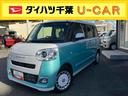 ムーヴキャンバス ストライプスＧ　ＬＥＤヘッドライト／両側電動スライドドア／コーナーセンサー／衝突回避支援システム／横滑り防止装置／オートライト／オートエアコン／電動格納ミラー／電動パーキングブレーキ（1枚目）
