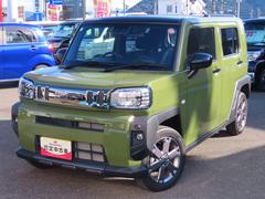 タフト G ダーククロムベンチャー 4WD CVT 660cc スカイフィールトップ ナビ バックモニター ドライブレコーダー 衝突被害軽減ブレーキ 横滑り防止装置 ABS アイドリングストップ プッシュボタンスタート シートヒーター 中古車画像