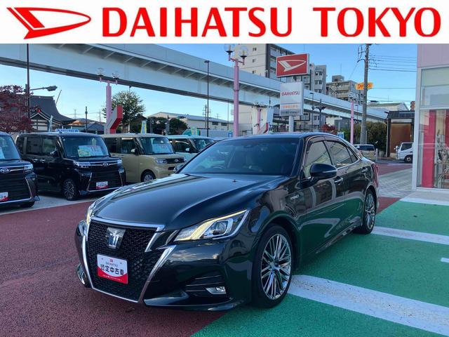 クラウンハイブリッド アスリートS J-フロンティア ナビ バックカメラ ETC 保証1年間・距離無制限付き 前後ドラレコ 前席電動シート ACC USB入力端子 AUX端子 オートエアコン ステアリングヒーター 電動格納ミラー パワーウィンドウ スマートキー(1枚目)