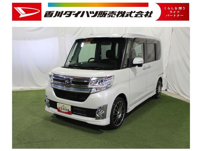タント(ダイハツ) カスタムＸ　トップエディションＳＡＩＩ　認定中古車　ＣＶＴ　ナビ　バックカメラ　ドライブレコーダー　ＥＴＣ　ステアリングスイッチ　ＬＥＤヘッドライト　ターンシグナル付き電動格納ミラー　助手席側ピラーレス　ドアバイザー　アルミホイール 中古車画像