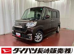 タント カスタムX SAIII 下取車 メモリーナビ バックカメラ LEDヘッドランプ オートライト 衝突被害軽減システム スマートキー プッシュスタート 片側電動両側スライドドア 運転席エアバッグ 助手席エアバッグ 中古車画像