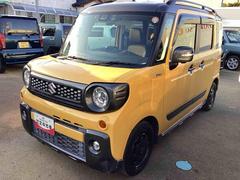 スペーシアギア ハイブリッドXZ ターボ ターボ付 インパネシフト プッシュスタートスイッチ 電子カードキー 両側電動スライドドア シートヒーター ドラレコ ETC車載器 ABS 中古車画像