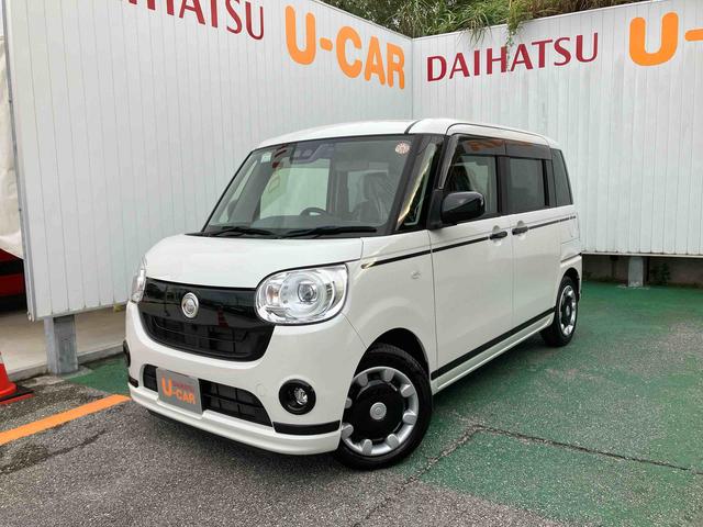 沖縄県の中古車ならムーヴキャンバス Ｇブラックアクセントリミテッド　ＳＡＩＩＩ