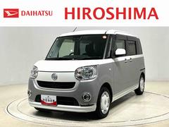 ムーヴキャンバス XブラックインテリアリミテッドSAIII パノラマモニター ハロゲンライト 置き楽ボックス オートライト プッシュボタンスタート セキュリティアラーム 両側スライドドア  キーフリーシステム 中古車画像