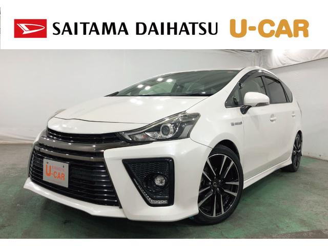 プリウスアルファ(トヨタ) Ｓツーリングセレクション　走行５１７４５キロ／ナビ／Ｂカメラ　１年保証距離無制限　走行距離５１７４５キロ　フルセグナビ　バックカメラ　ブルートゥース　純正マット　サイドエアバッグ　ＬＥＤヘッドランプ 中古車画像