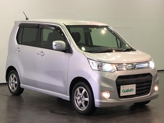 T 4WD 純正アルミ付 社外メモリナビ パドルシフト(1枚目)