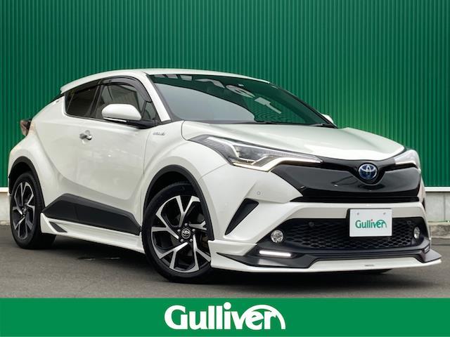 トヨタ c hrg ledエディション trdフルエアロ トヨタセーフティセンス 純正メモリーナビ バックカメラ 純正17インチaw コーナーセンサー ブラインドスポットモニター 純正エンジンスターター シートヒーター シートリフターの中古車 車体価格215 8万円
