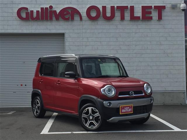 フレアクロスオーバー(マツダ) ＸＳ　純正ＨＤＤナビ　フルセグ　ＣＤ／ＤＶＤ　ＡＭ／ＦＭ　ＳＤＭＳＶ　ＡＬＰＩＮＥ製フリップダウンモニター　ＥＴＣ　シートヒーター　バックカメラ　横滑り防止装置　衝突被害軽減システム　オートライト 中古車画像