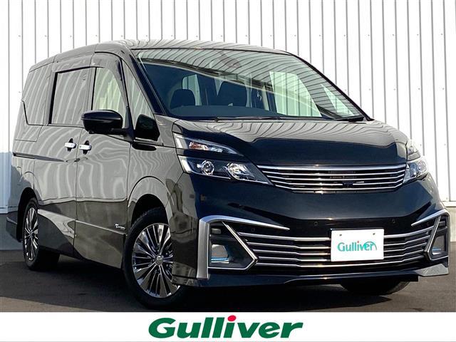 日産 セレナライダー 純正ｓｄナビ 両側パワースライド アラウンドビュー クルコン パーキングアシスト 衝突軽減ブレーキ ｌｅｄヘッドライト 革巻ステアリング ステアリングリモコン シートバックテーブル コーナーセンサーの 中古車 車体価格169 8万円 16