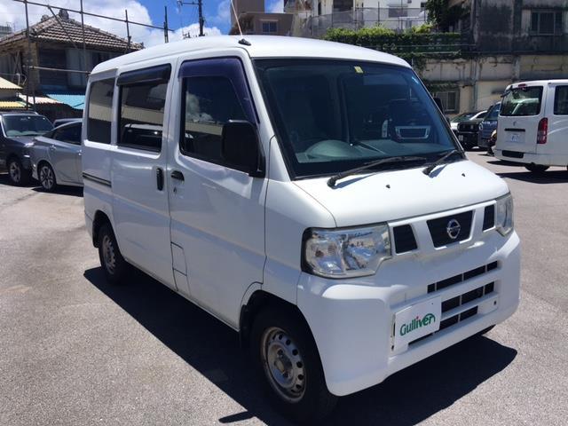沖縄の中古車 日産 ＮＶ１００クリッパーバン 車両価格 34万円 リ済別 2012(平成24)年 18.3万km ホワイト