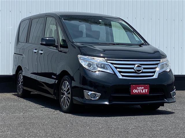 セレナ(日産) ハイウェイスター　Ｖセレ＋セーフティ　ＳＨＶ　Ａセフ　純正メモリナビフルセグＴＶ　エマージェンシーブレーキ　車線逸脱警報 中古車画像